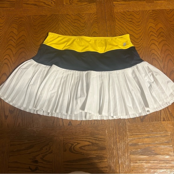 Prince Pleated Skort Color Block Sz S Tennis Golf Pickle Ball Running Activewear - Picture 3 of 16
